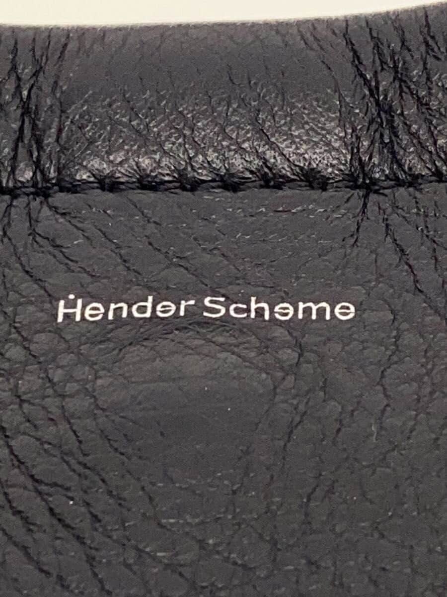 Hender Scheme Shoulder Bag Leather Black 5