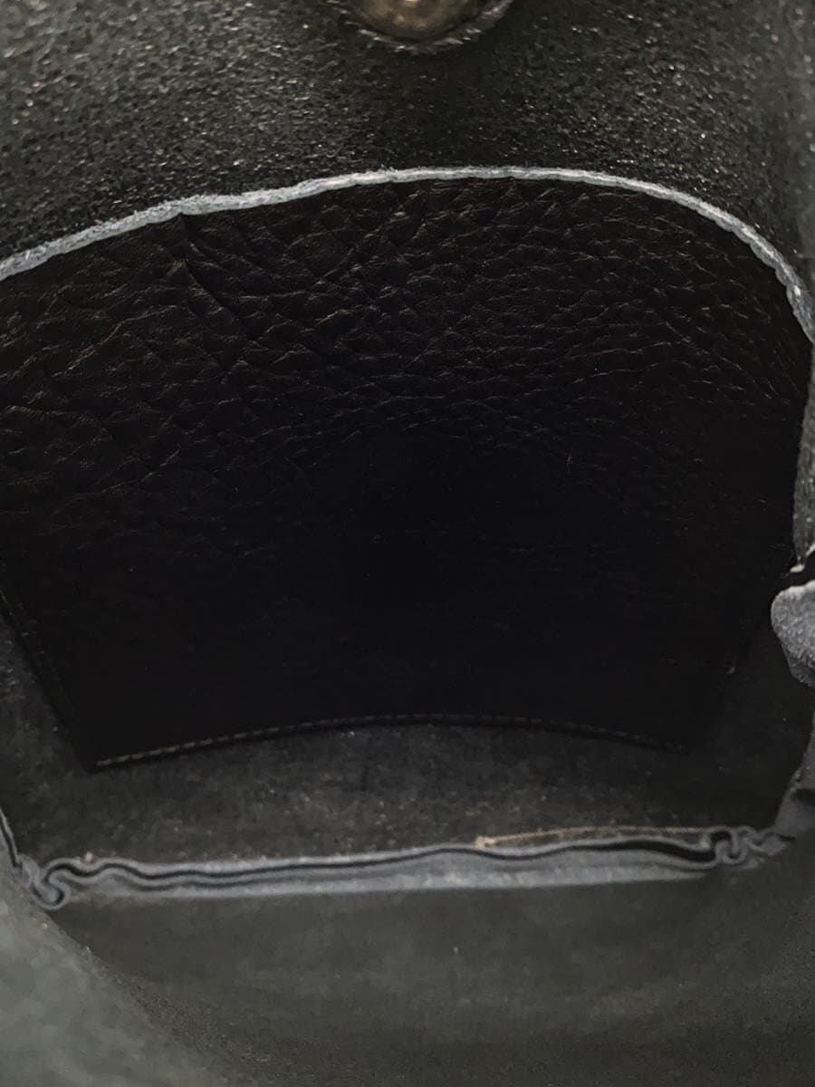 Hender Scheme Shoulder Bag Leather Black 6