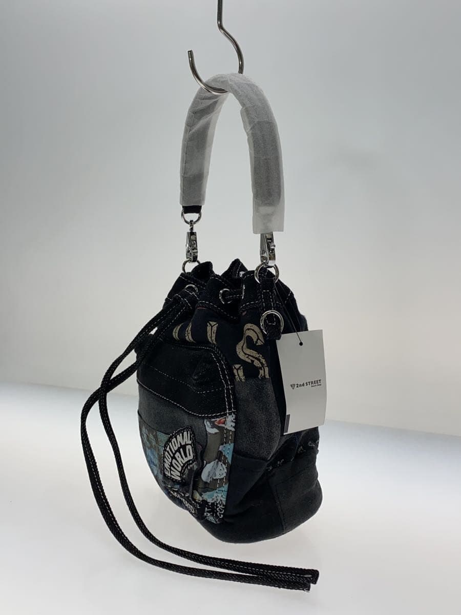 EMOTIONAL WORLD × discovered pouch -- BLK all-over pattern 2