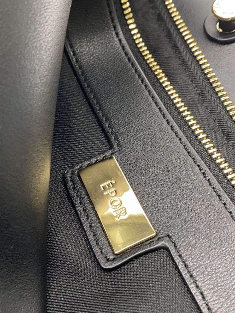 EPOR Tote Bag Leather BLK 5