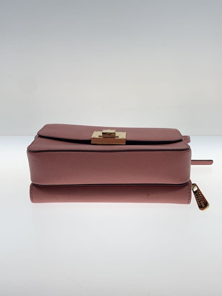 MICHAEL KORS Shoulder Bag Leather PNK 4