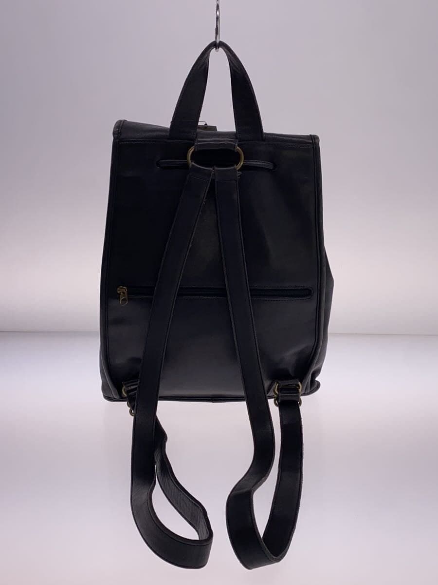 COACH Backpack Leather Black E4C-9943 3