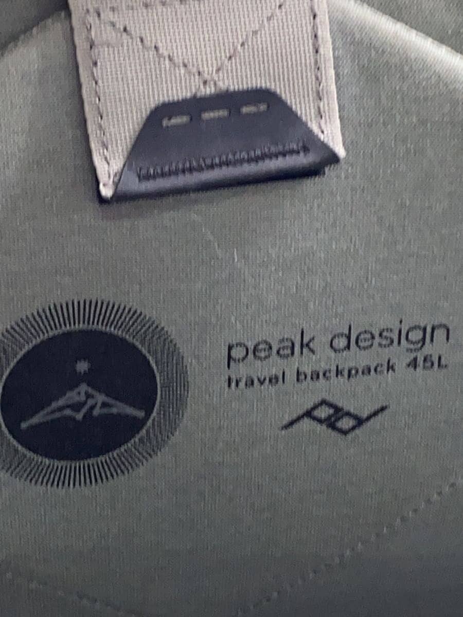 Peak Design Backpack -- BLK 5