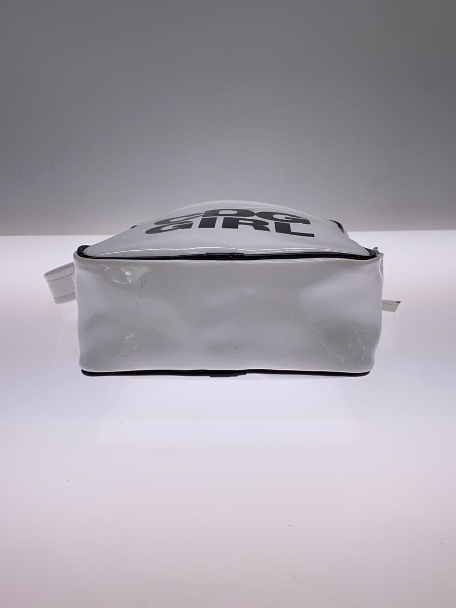 COMME des GARCONS GIRL Shoulder Bag Enamel WHT NZ-K 206 4