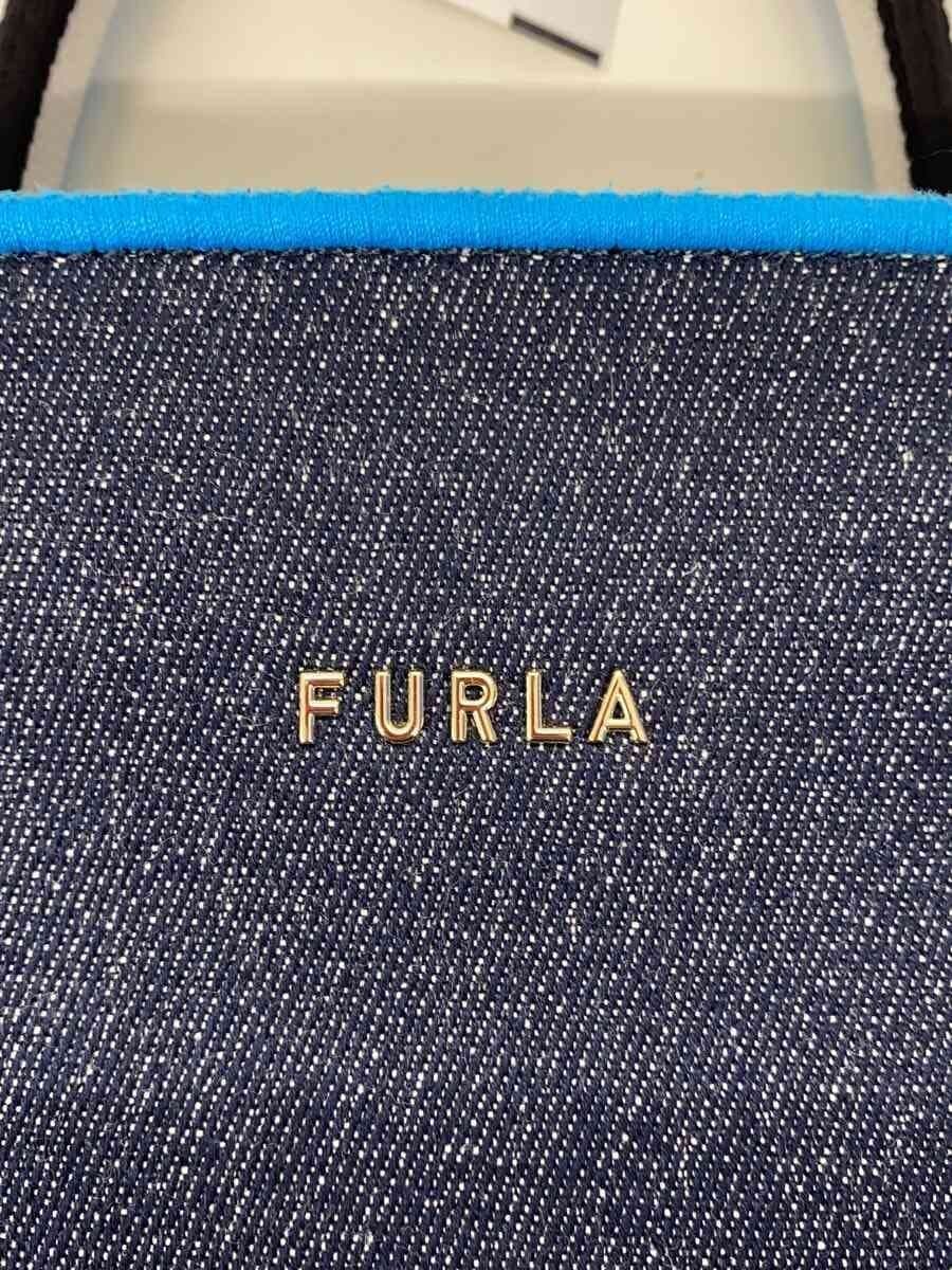 FURLA Tote Bag Denim IDG 5