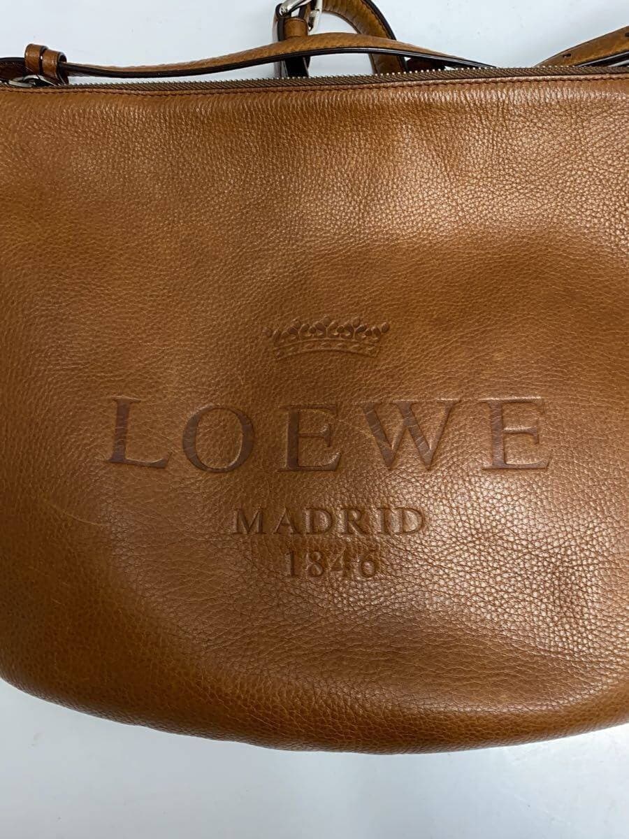 LOEWE shoulder bag leather BRW 5