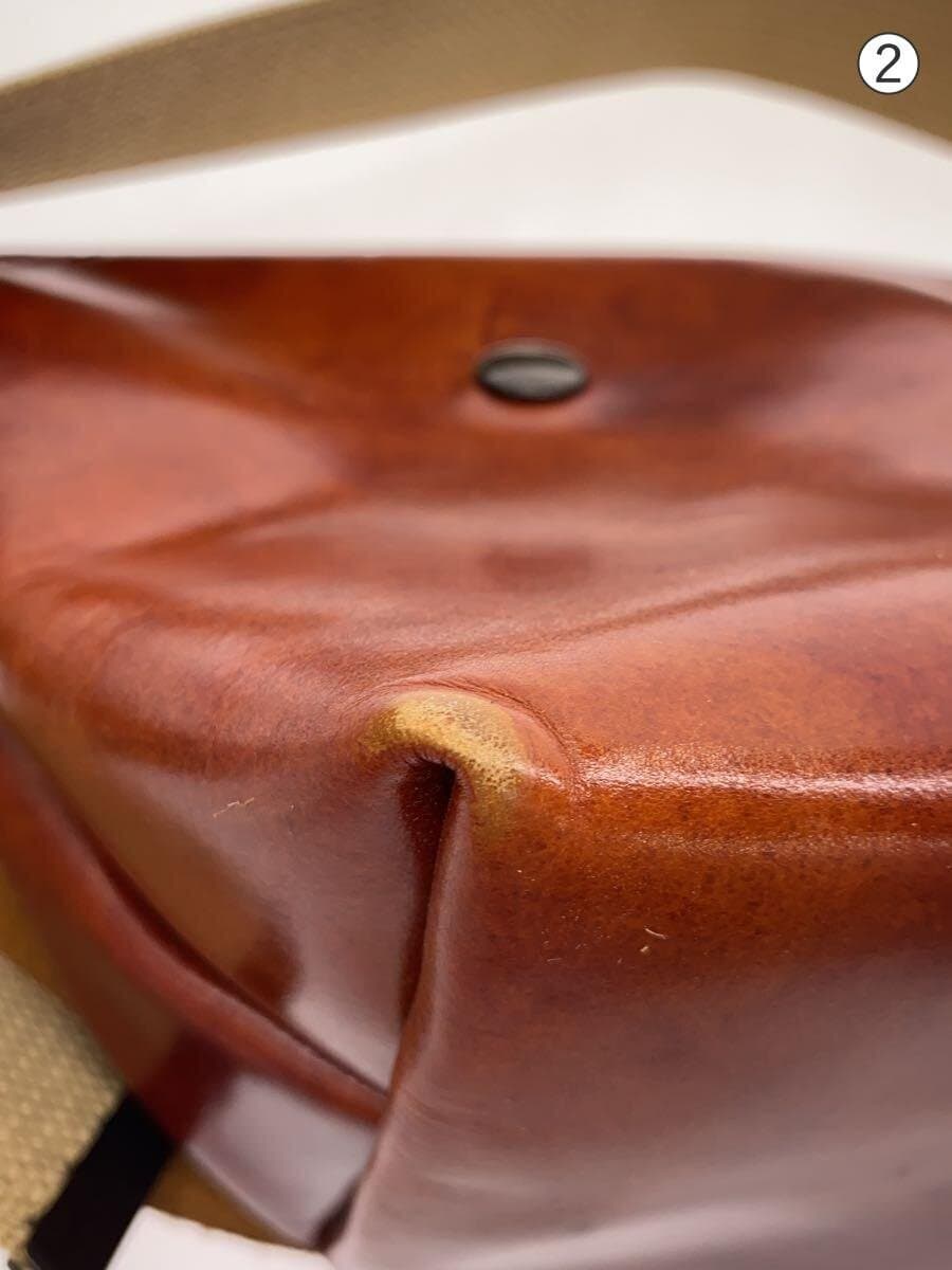 Uni&co Shoulder Bag Leather BRW Solid Color 8