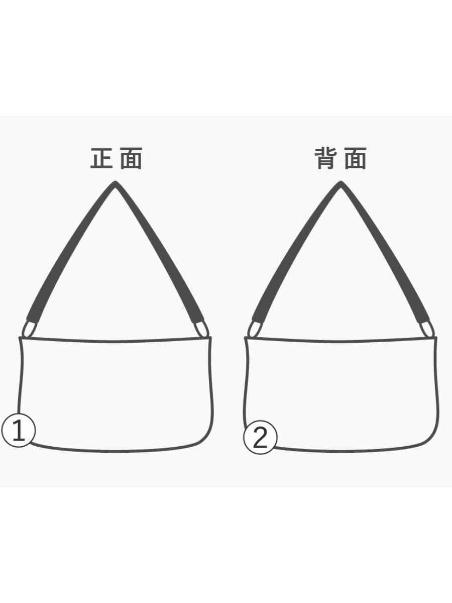 Uni&co Shoulder Bag Leather BRW Solid Color 9