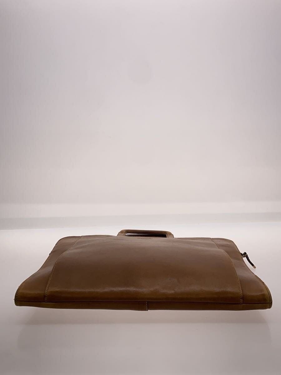 COACH Business Bag Leather CML Solid Color 5A04 4