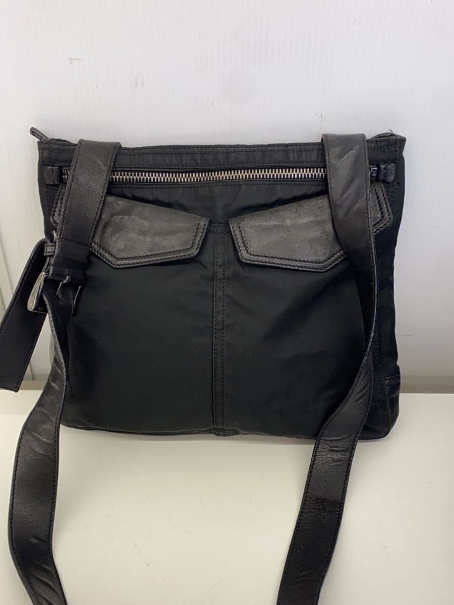PRADA Shoulder Bag Nylon BLK Solid 3
