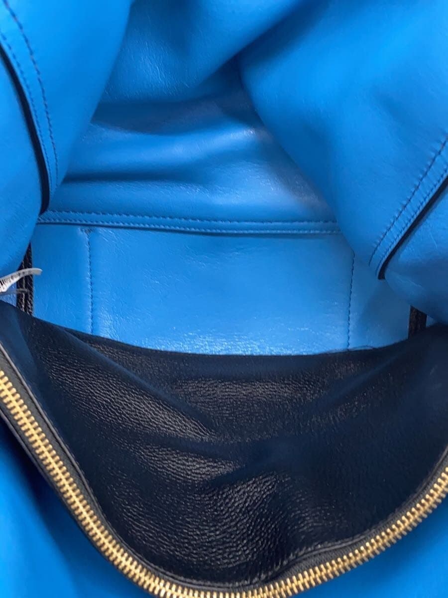 MARC JACOBS Tote Bag Leather Black Solid Color 6