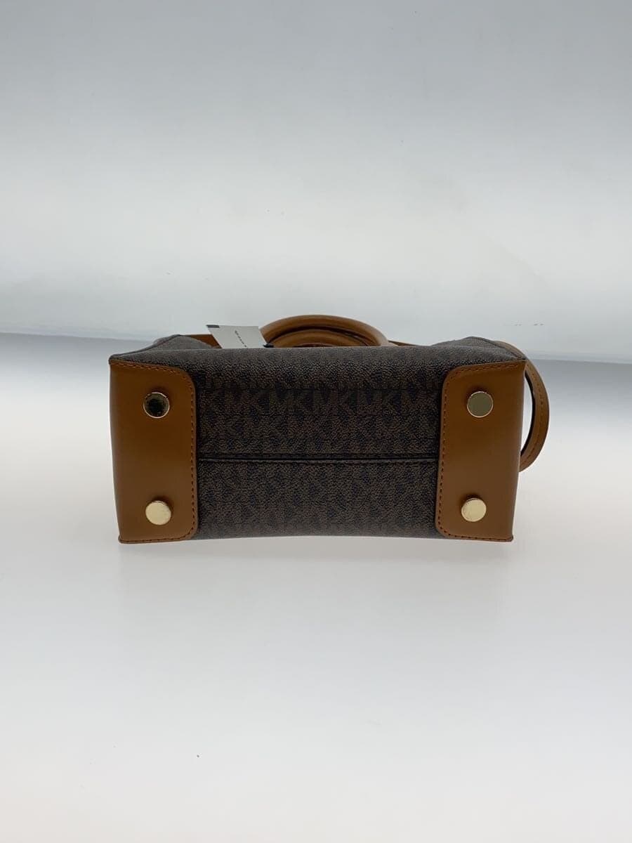 MICHAEL KORS handbag PVC Brown All-over pattern 4