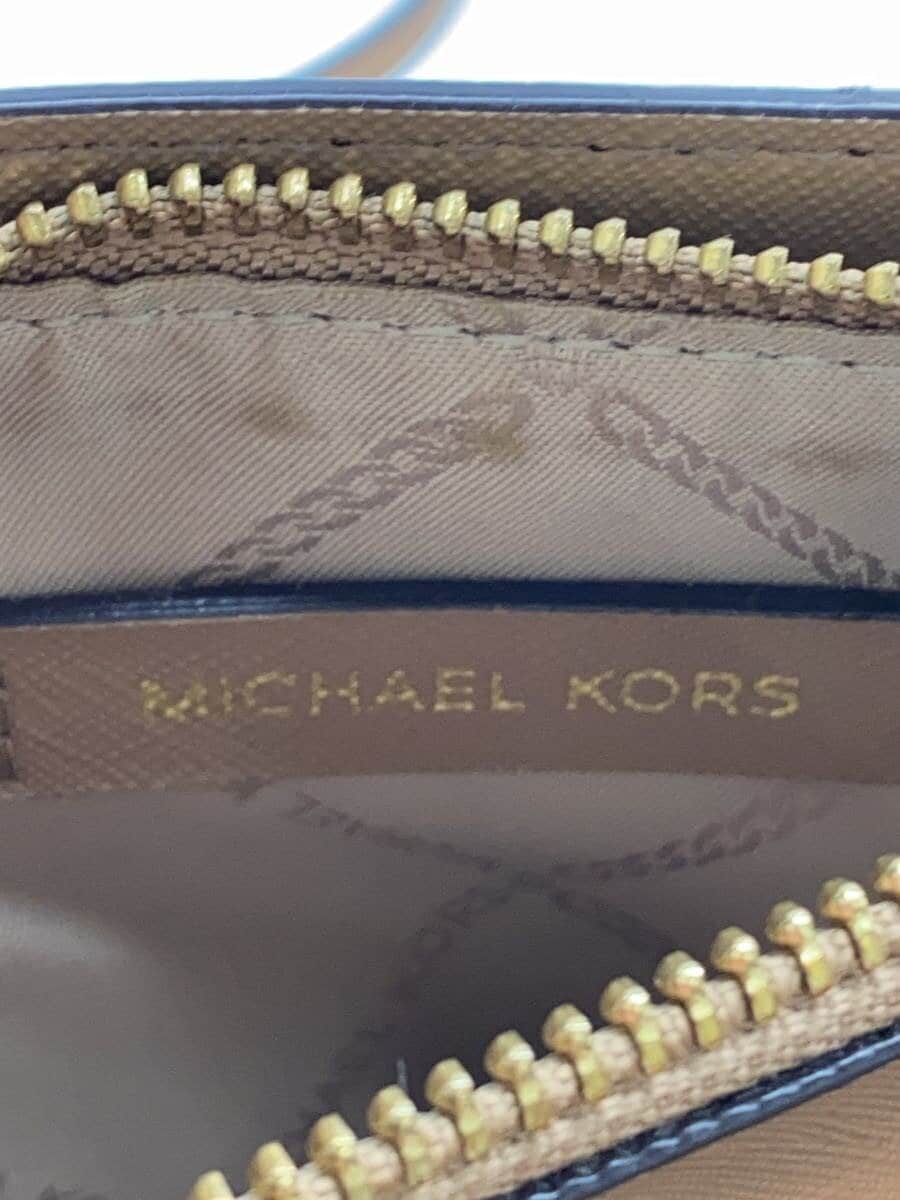 MICHAEL KORS handbag PVC Brown All-over pattern 5