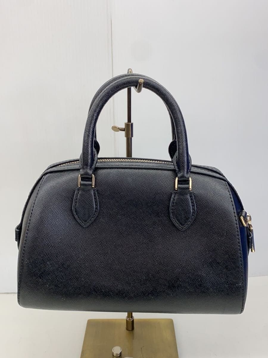 Kate Spade New York shoulder bag leather black plain 3