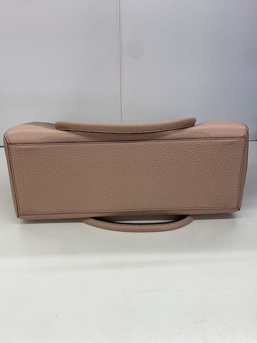 Kate Spade New York tote bag leather PNK solid color 4