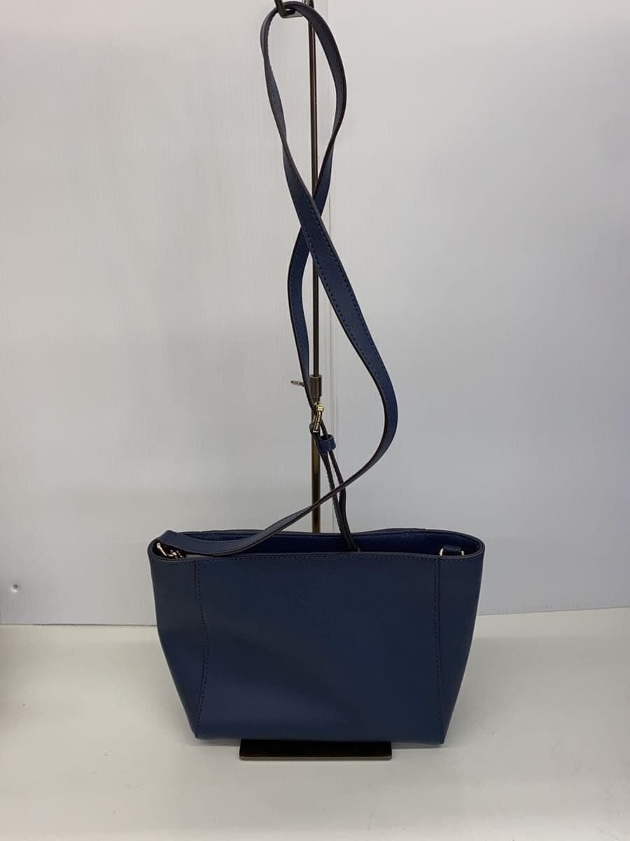 MICHAEL KORS Shoulder Bag Leather NVY Solid AP-1706 3