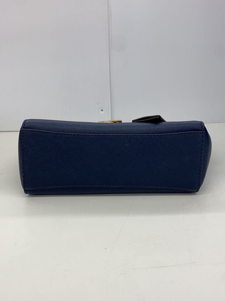 MICHAEL KORS Shoulder Bag Leather NVY Solid AP-1706 4