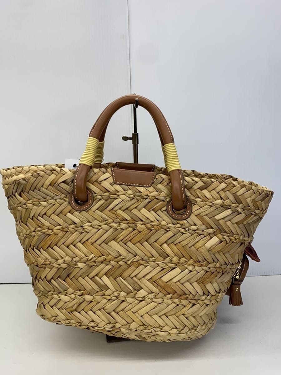 ANYA HINDMARCH Basket Bag -- BRW Solid Multi Pocket Basket in Natural Seagrass 3