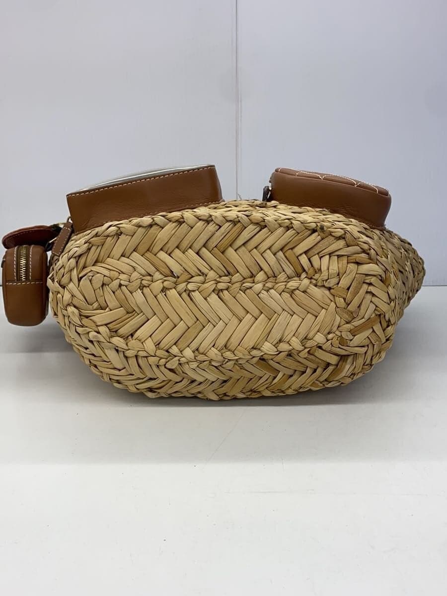 ANYA HINDMARCH Basket Bag -- BRW Solid Multi Pocket Basket in Natural Seagrass 4