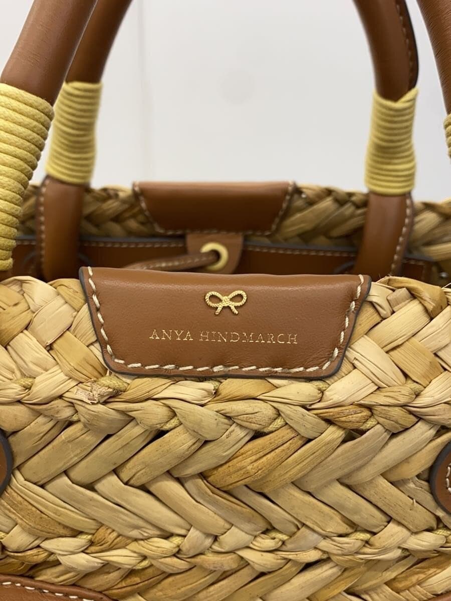 ANYA HINDMARCH Basket Bag -- BRW Solid Multi Pocket Basket in Natural Seagrass 5