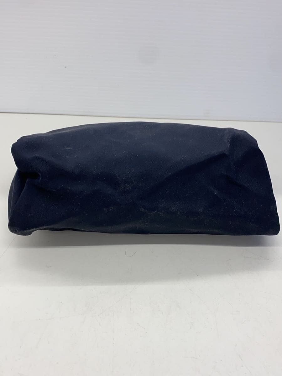 PRADA Black Nylon Pouch Nylon BLK Plain 4