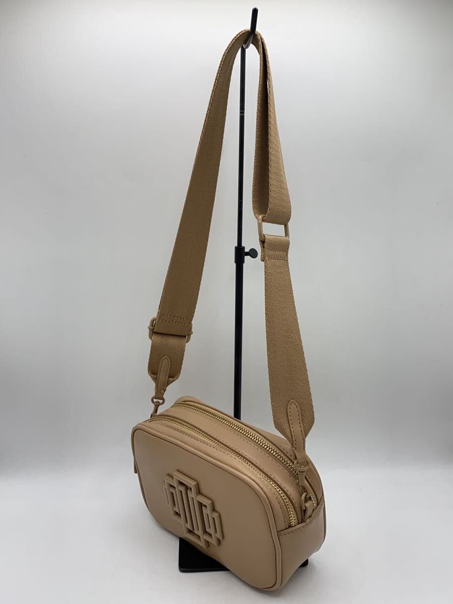 ZARA Shoulder Bag Faux Leather BEG 2