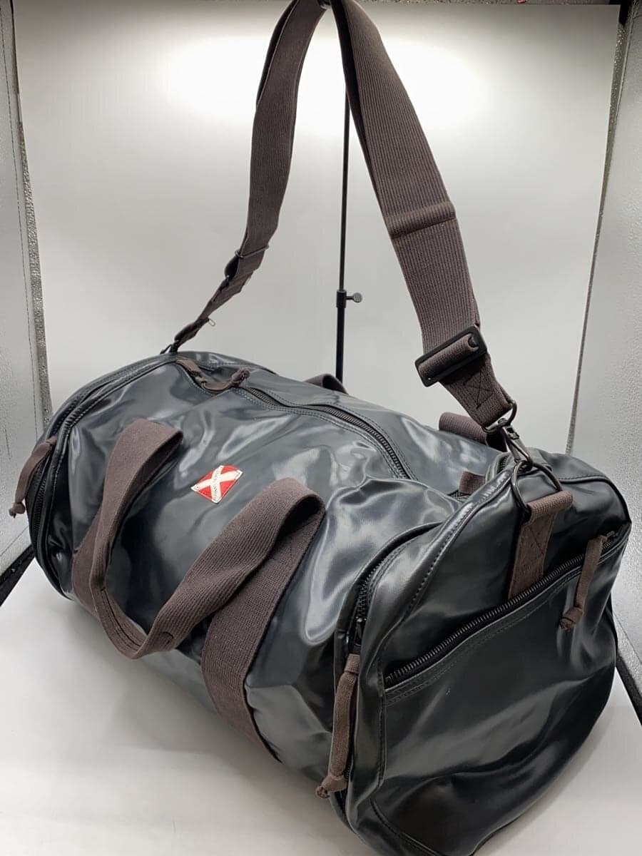 LUGGAGE LABEL Boston Bag Nylon BLK Solid 2