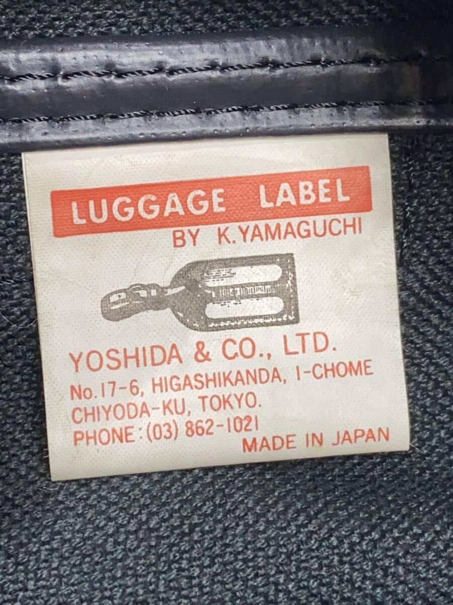 LUGGAGE LABEL Boston Bag Nylon BLK Solid 5