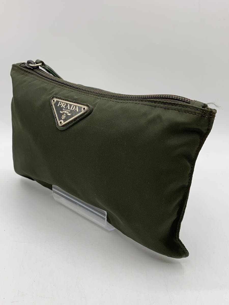 PRADA Pouch Nylon KHK 2