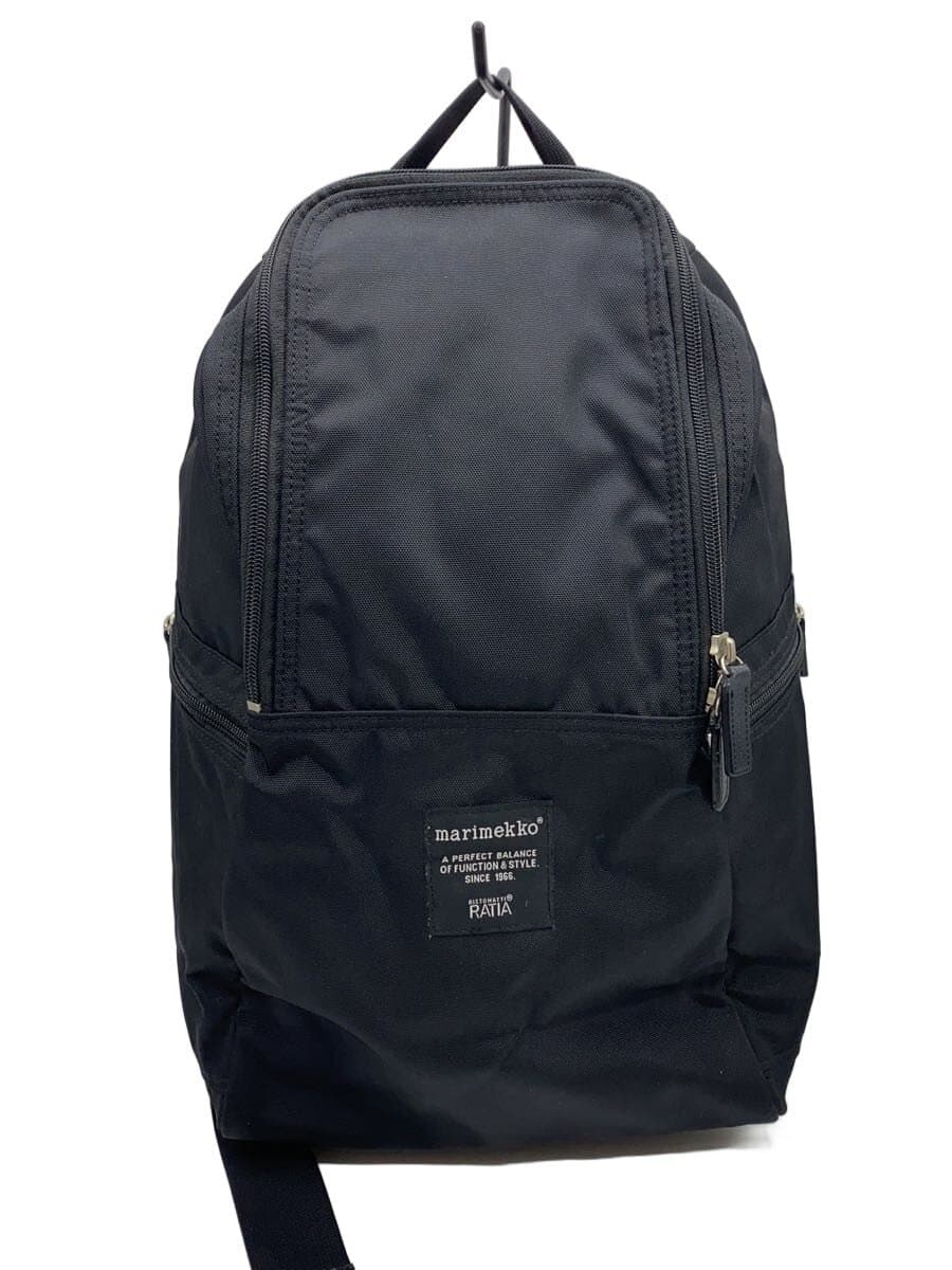 Marimekko backpack Nylon BLK Solid 039972