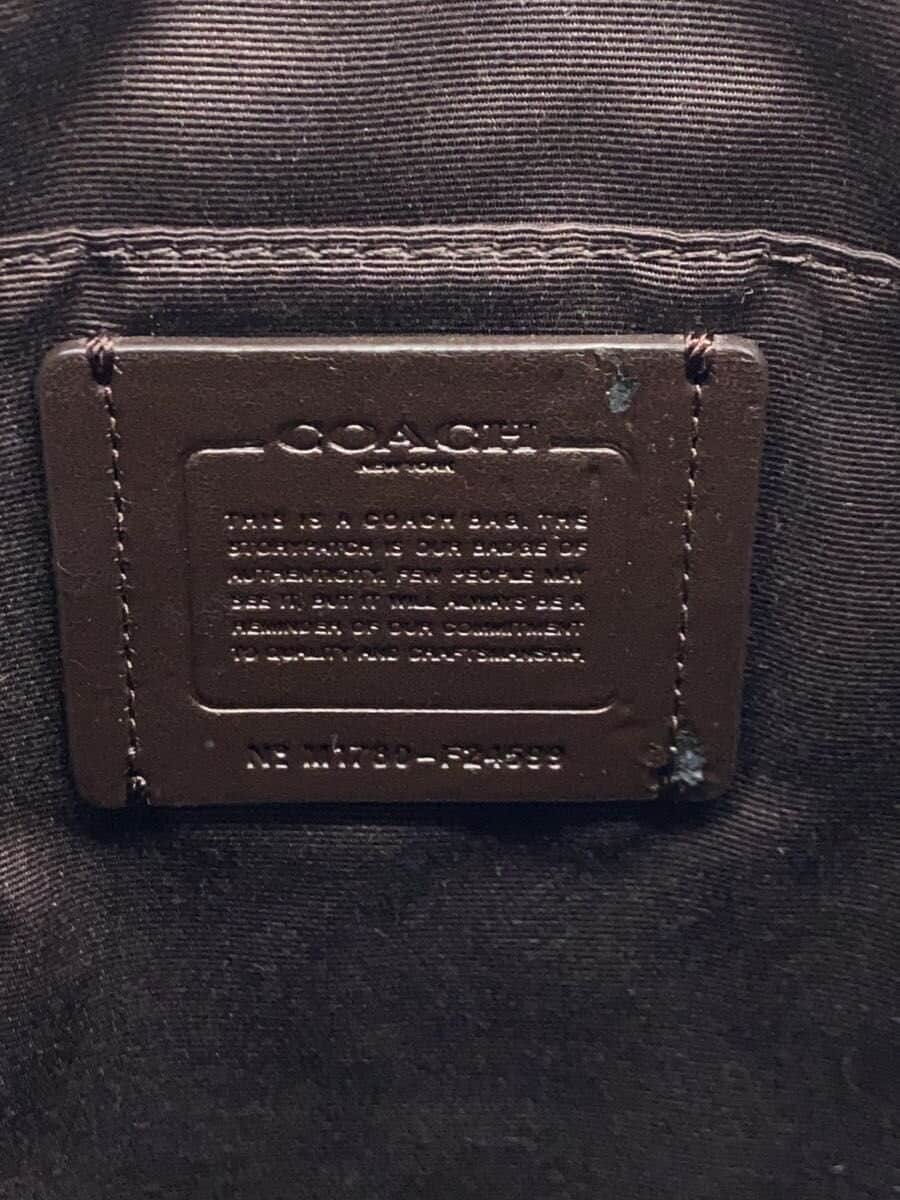 COACH handbag leather WHT F24599 5