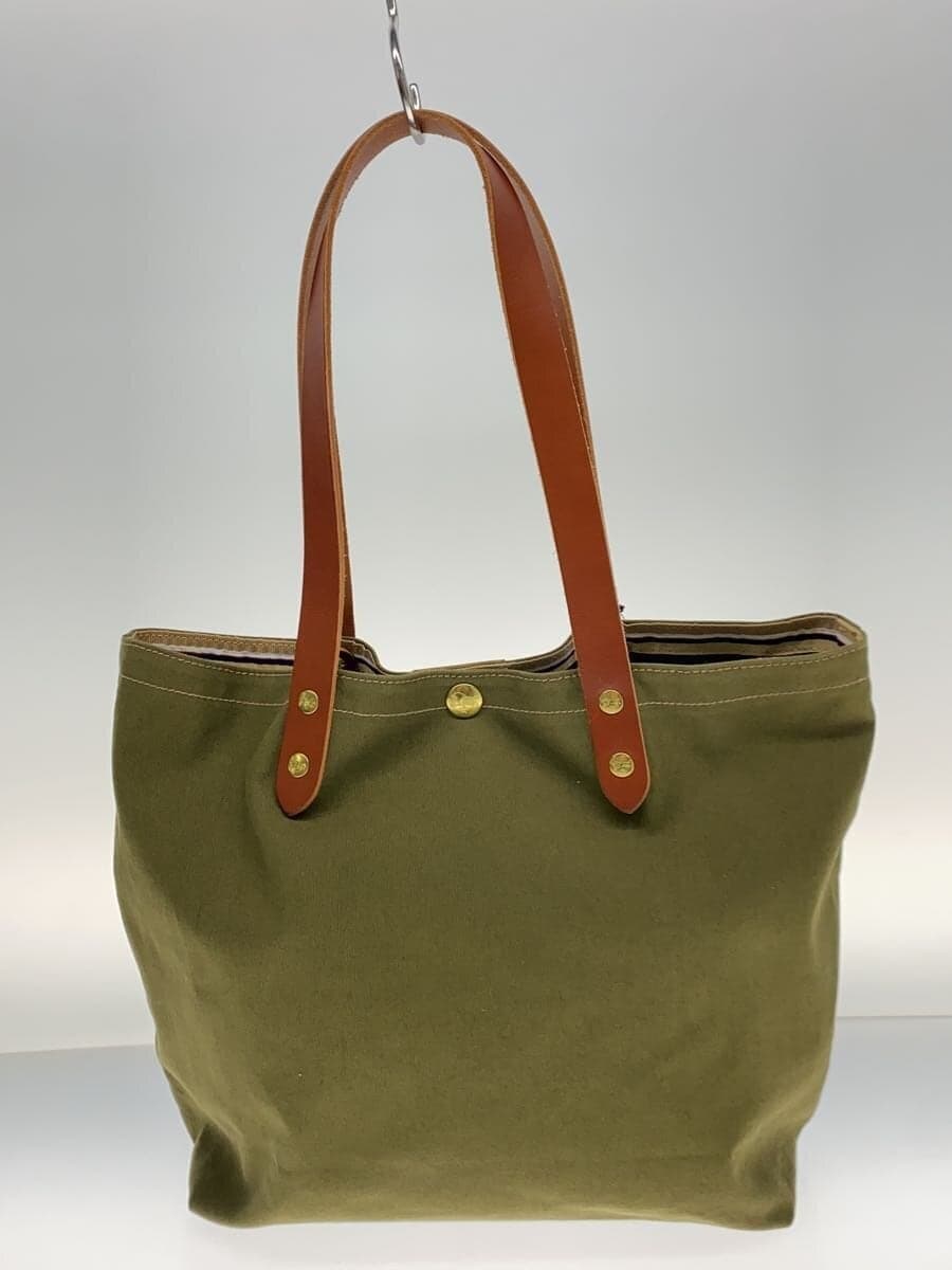 IL BISONTE Tote Bag Canvas KHK 3