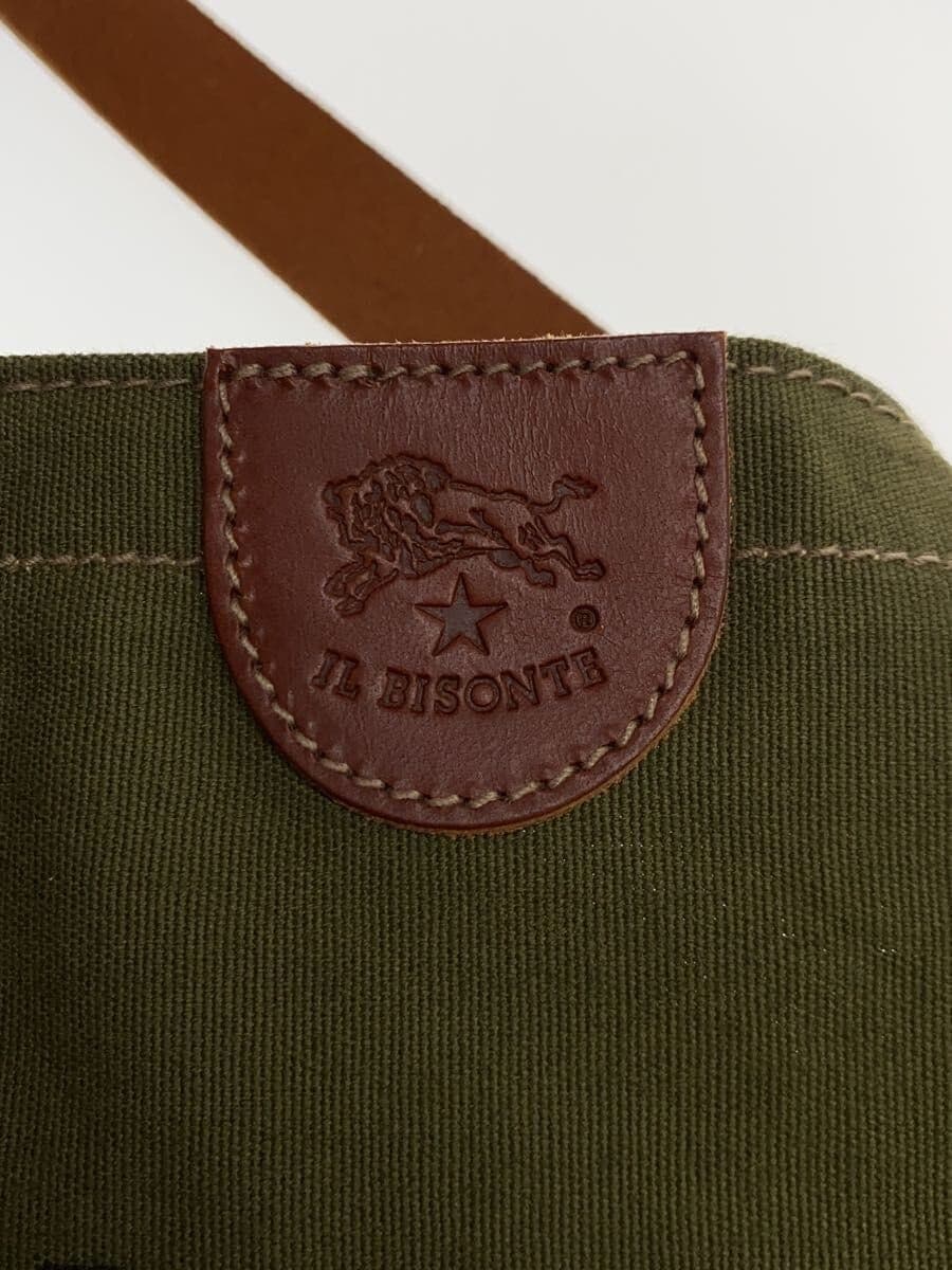 IL BISONTE Tote Bag Canvas KHK 5