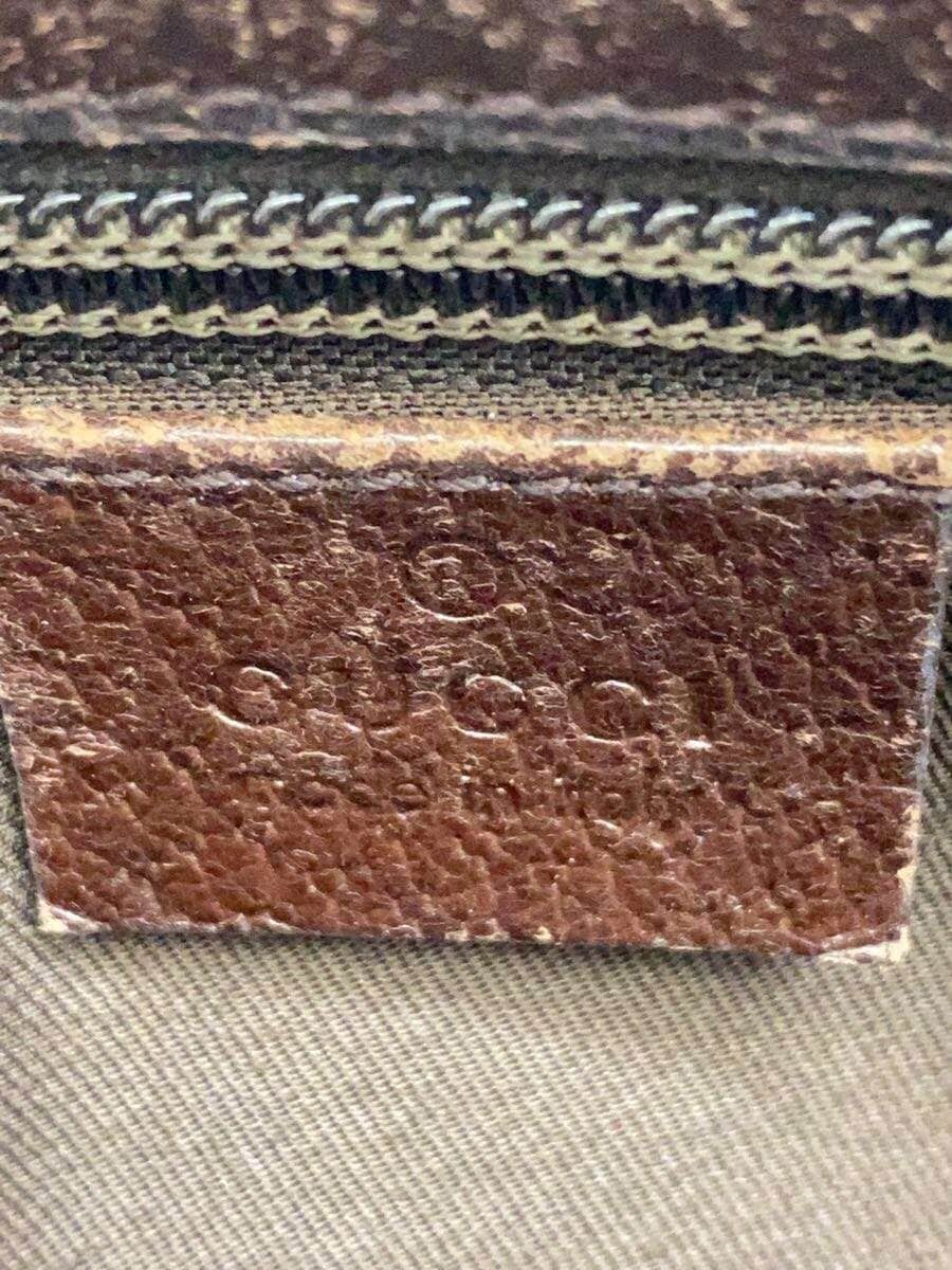 GUCCI Shoulder Bag_GG Canvas Canvas BRW Allover Pattern 114273 5