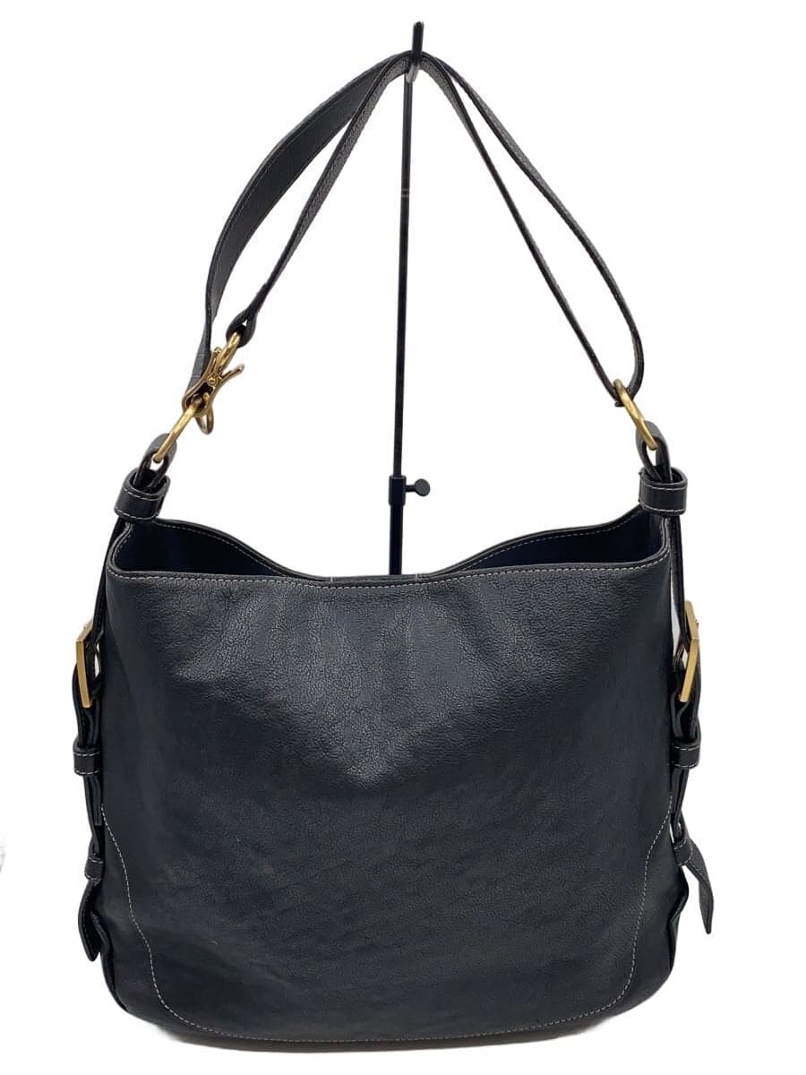 Tsuchiya Kaban Tote Bag Leather Black Plain