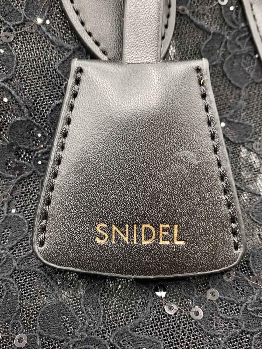 SNIDEL Handbag BLK SWGB242610 5