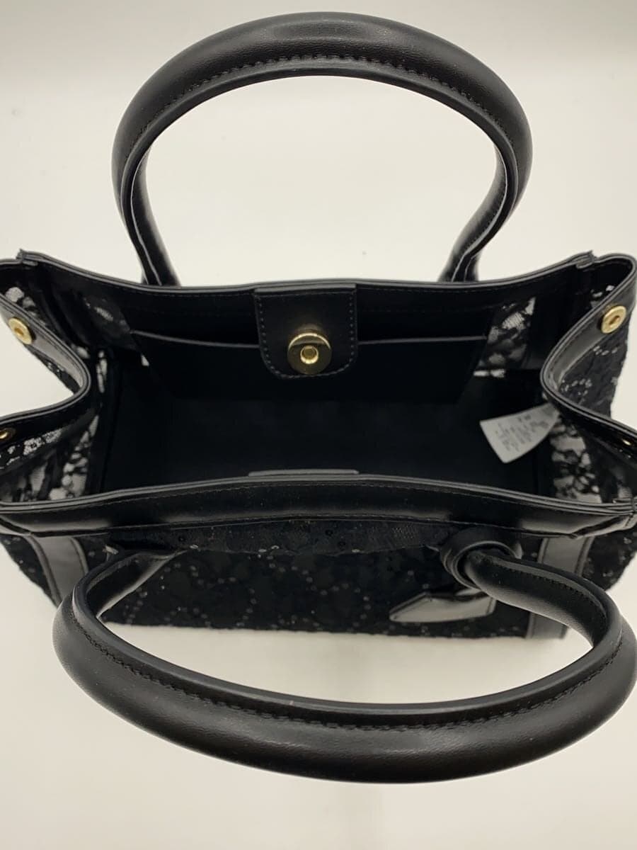 SNIDEL Handbag BLK SWGB242610 6