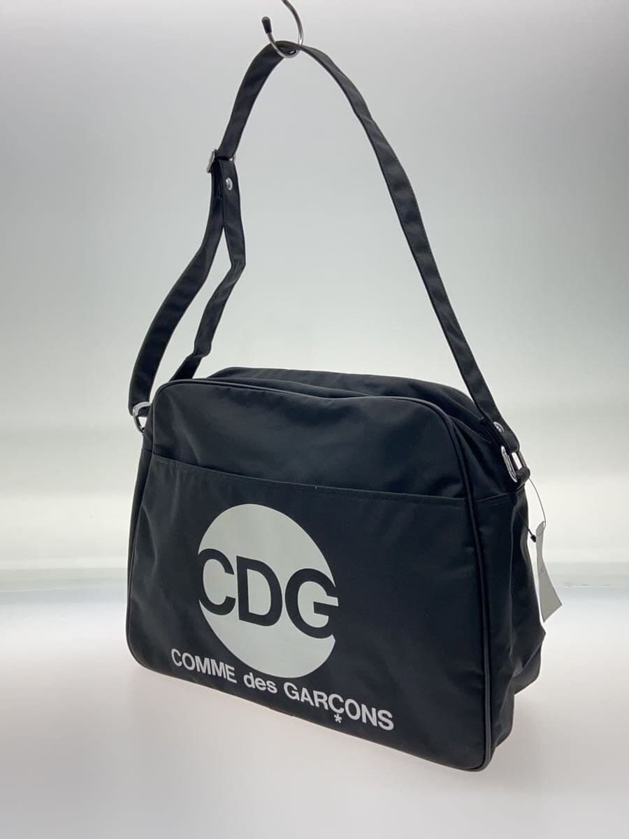 CDG Shoulder Bag Nylon BLK SZ-K 202 2