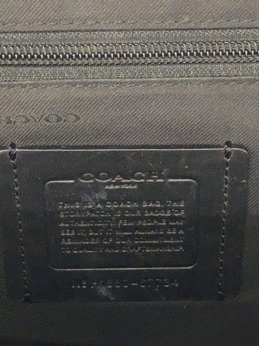 COACH Backpack Leather BLK 5