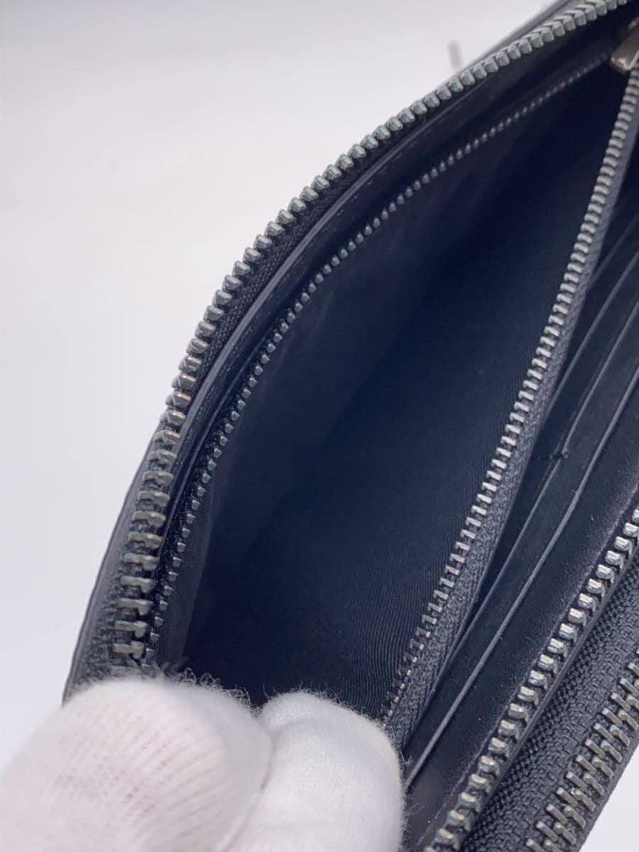 COACH Double Zip Travel Organizer Leather Black Solid 67624 5