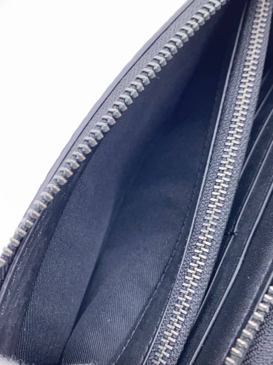 COACH Double Zip Travel Organizer Leather Black Solid 67624 6