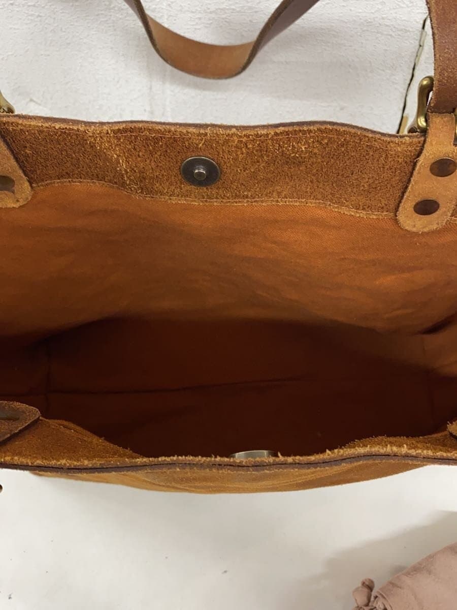 vasco Tote Bag Cowhide BRW VS-263LR 6