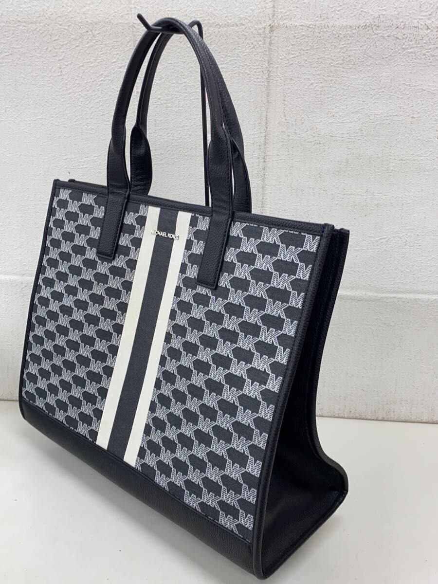 MICHAEL KORS Tote Bag BLK All Over Pattern 2