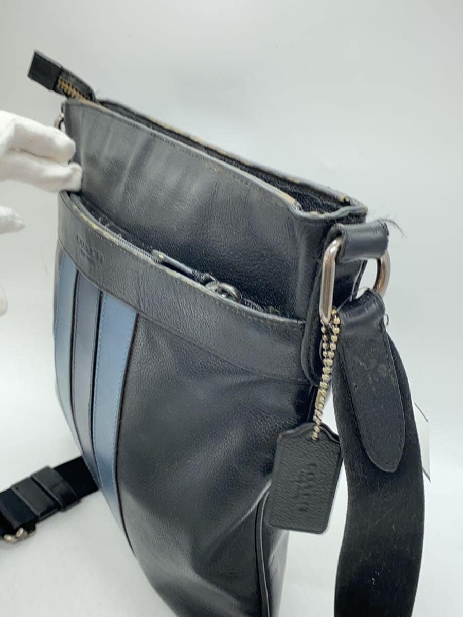 COACH Shoulder Bag Leather BLK Solid F23216 2