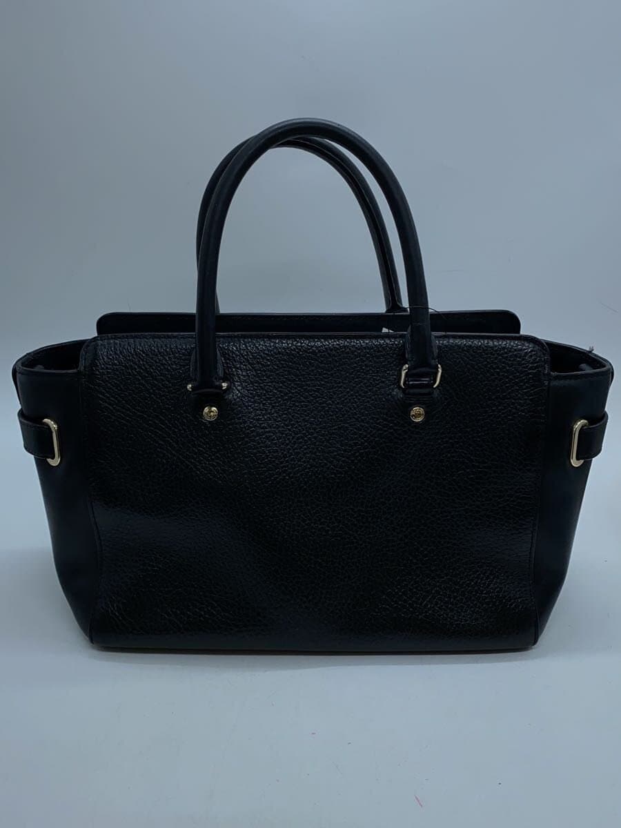 COACH Handbag Leather BLK F55665 Shoulder Missing Part 3