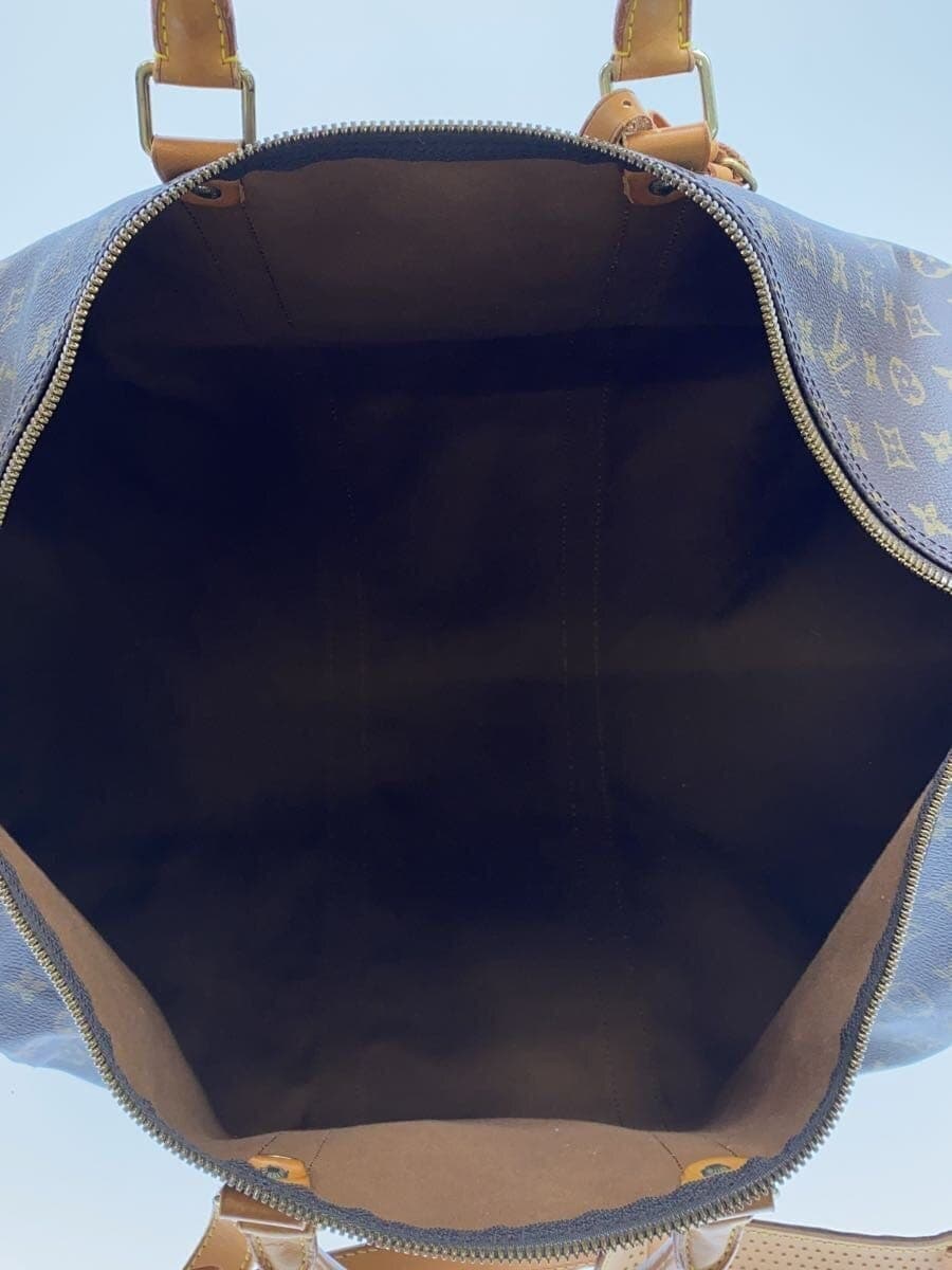LOUIS VUITTON Keepall Bandoulière 55 Monogram Canvas PVC BRW Monogram M41414 6