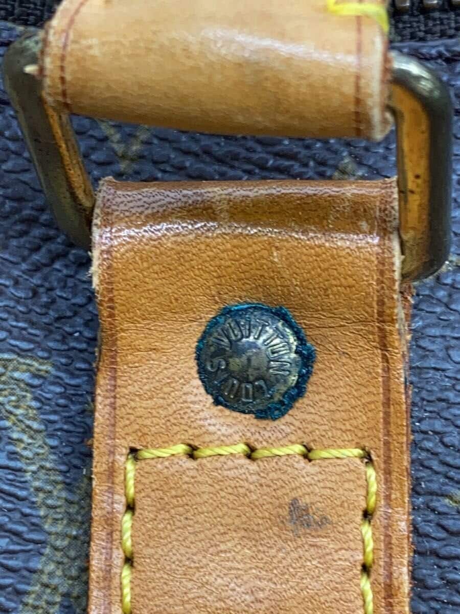 LOUIS VUITTON Keepall Bandoulière 55 Monogram Canvas PVC BRW Monogram M41414 8