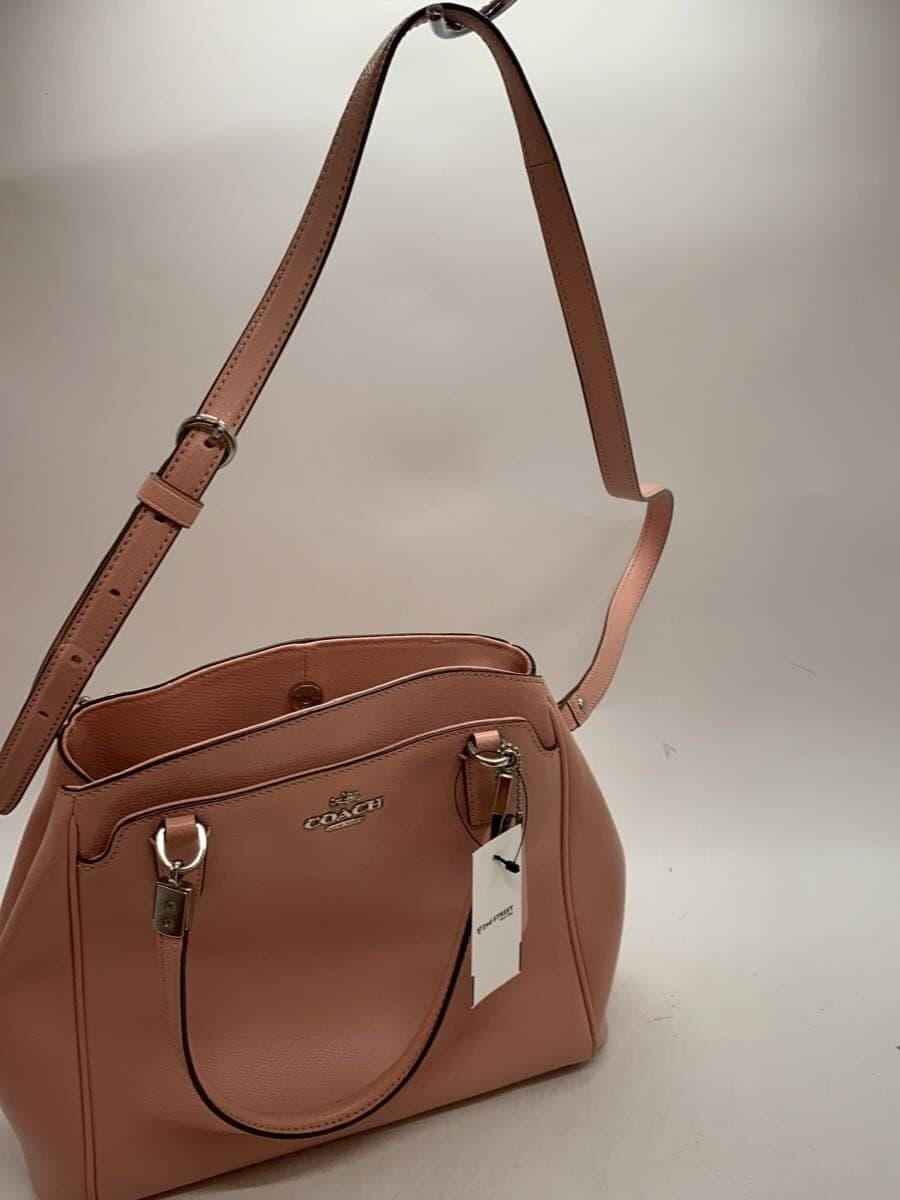COACH Handbag_All Leather Leather PNK F34663 7