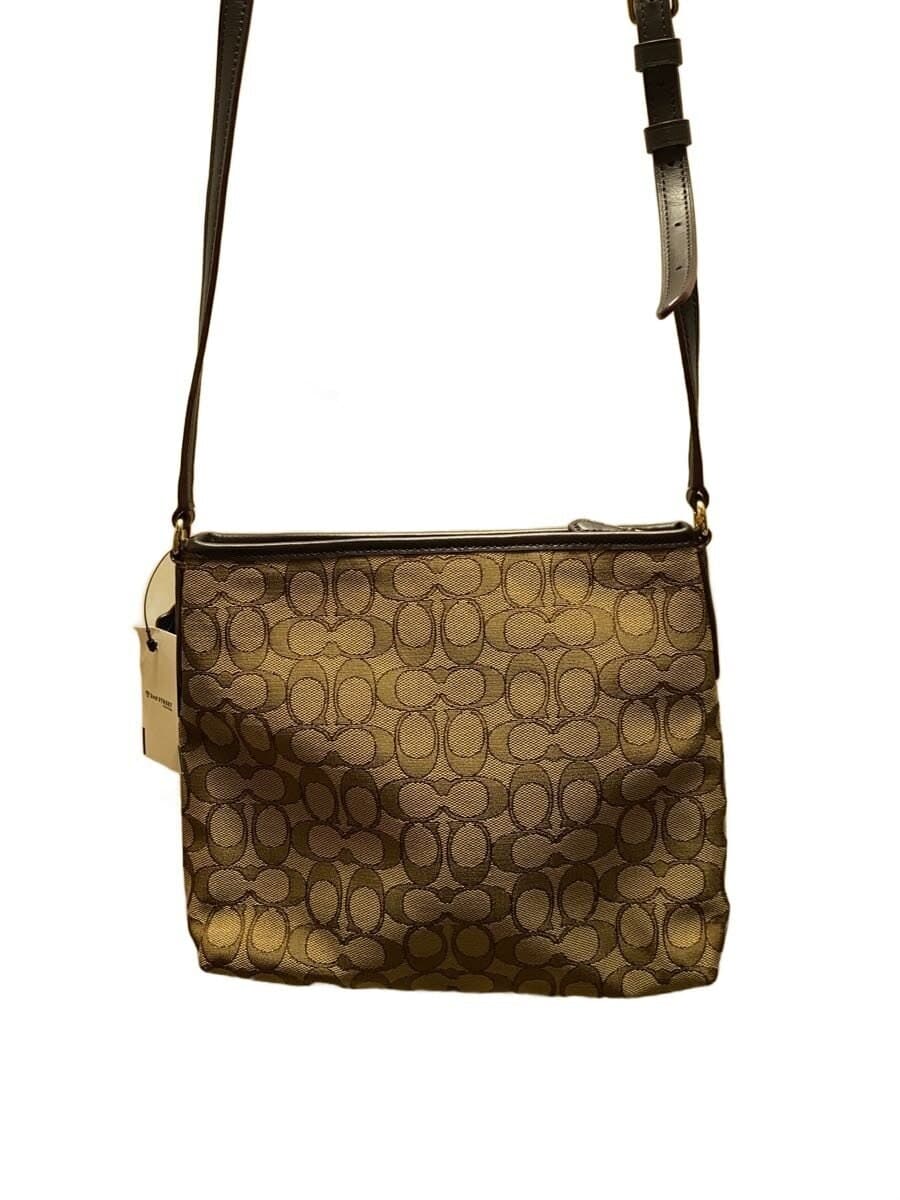 COACH Shoulder Bag Canvas BRW Signature F29960 3