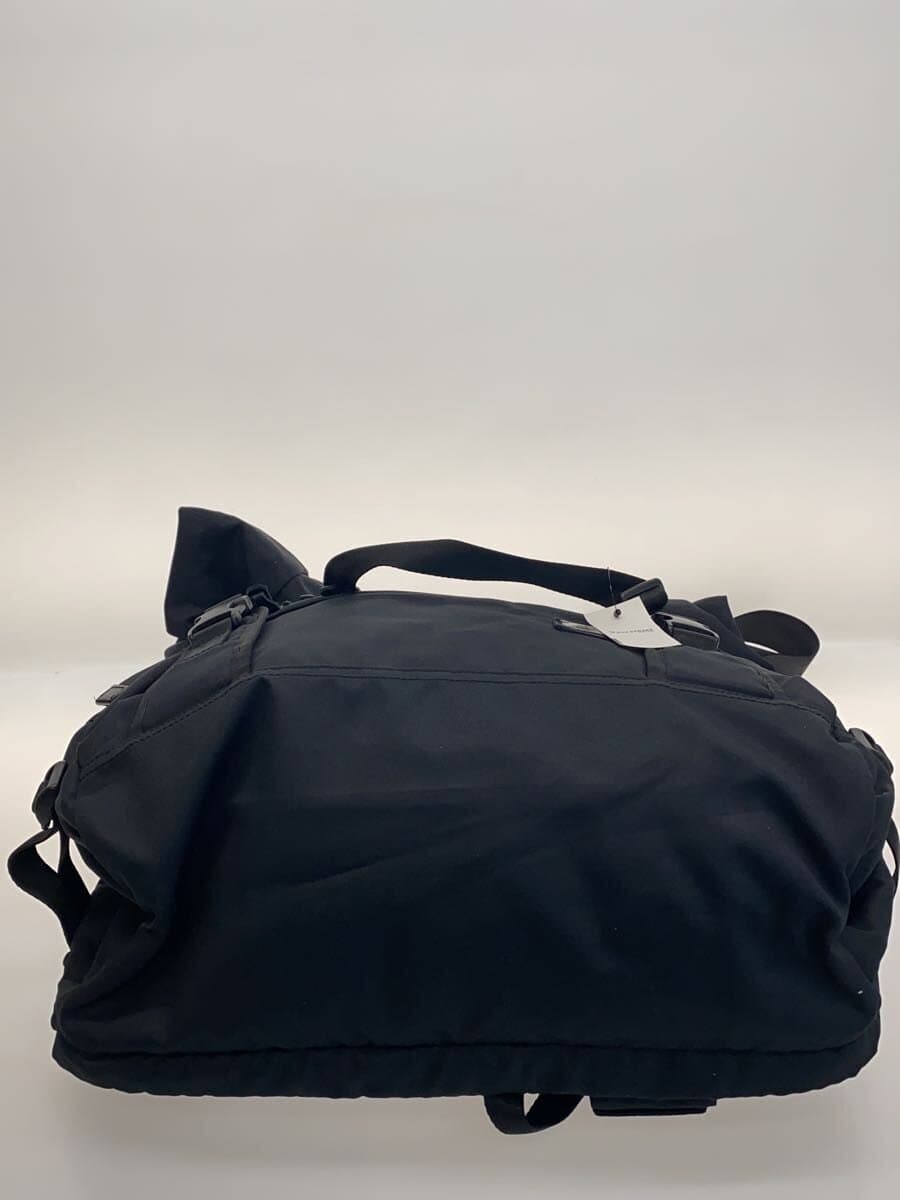 Other Brand ASSOV Shoulder Bag Canvas BLK Solid 4